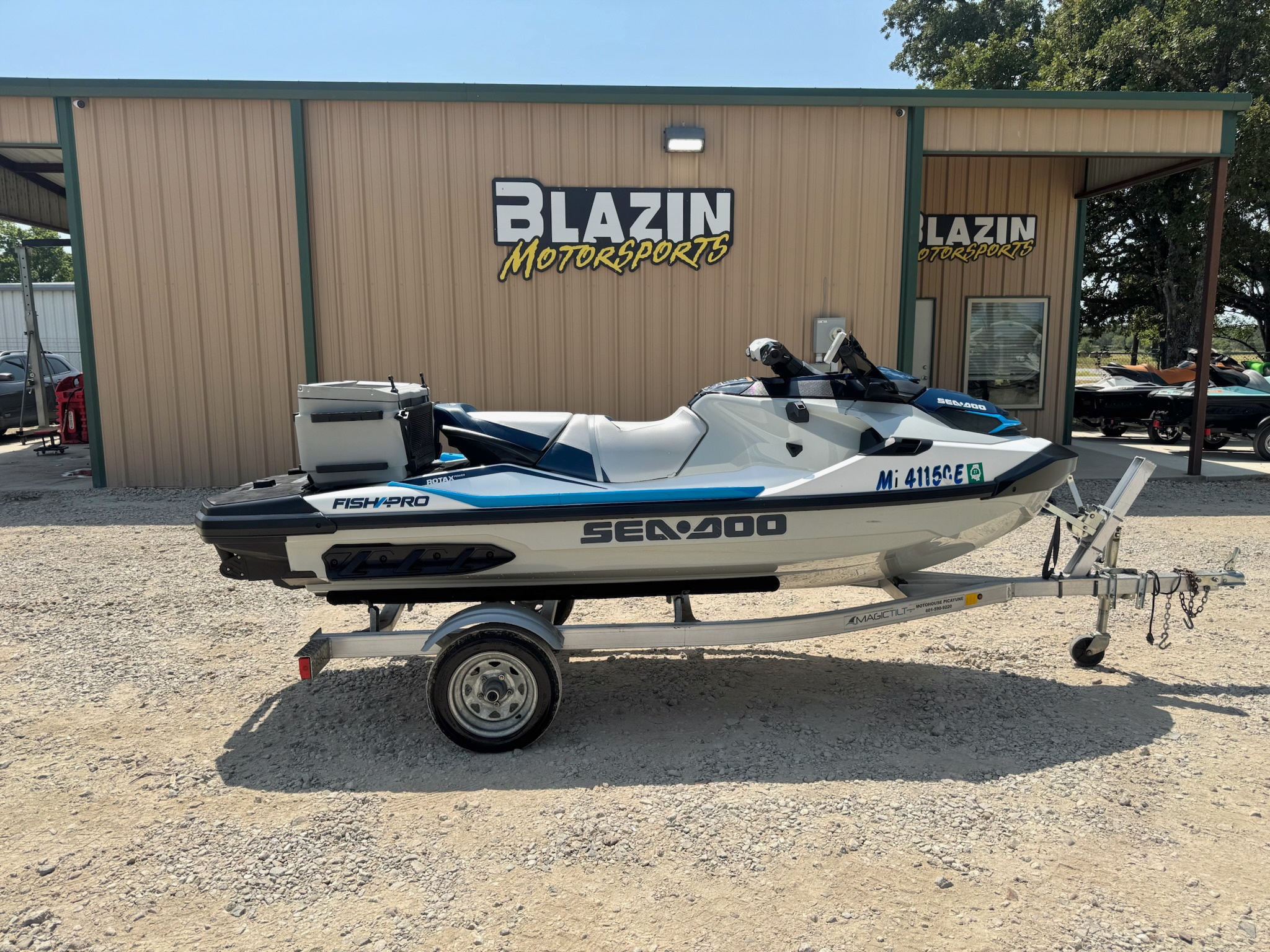 2023 Sea-Doo FishPro Sport 170 + iDF iBR 8