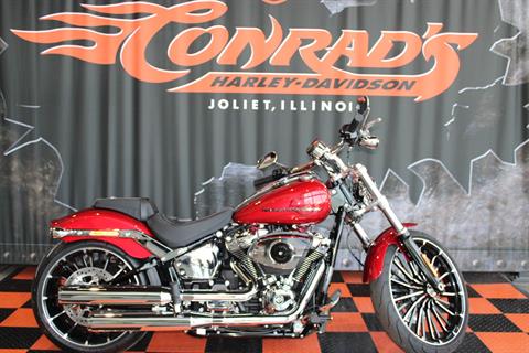 Harley-Davidson バイクジャケット ブラック/ホワイト 2018 Harley-Davidson® FXBB - Softail® Street Bob® | Lawless