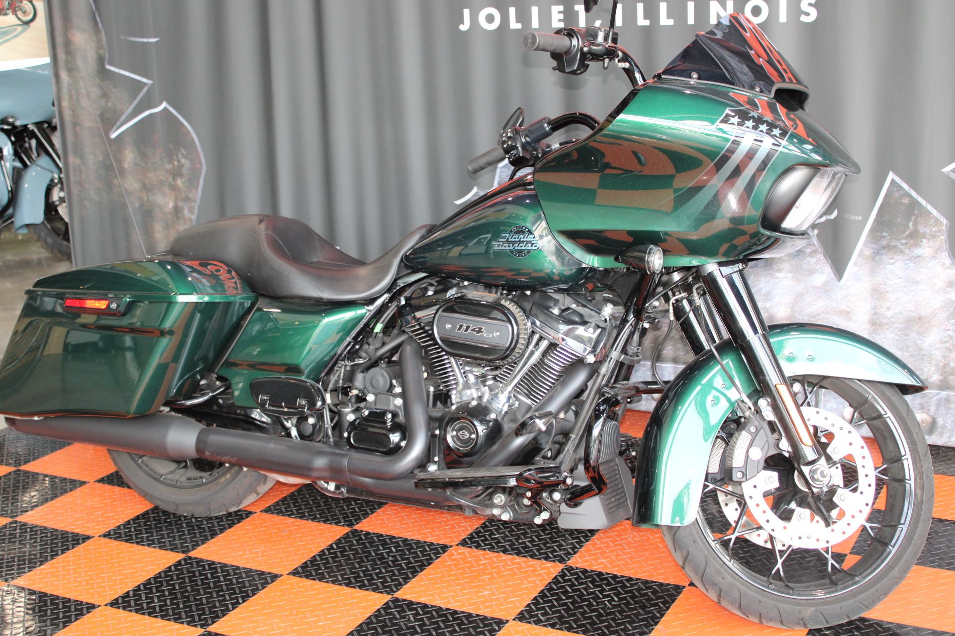 2021 Harley Road Snake Venom Road Glide Special Used 2021 Harley