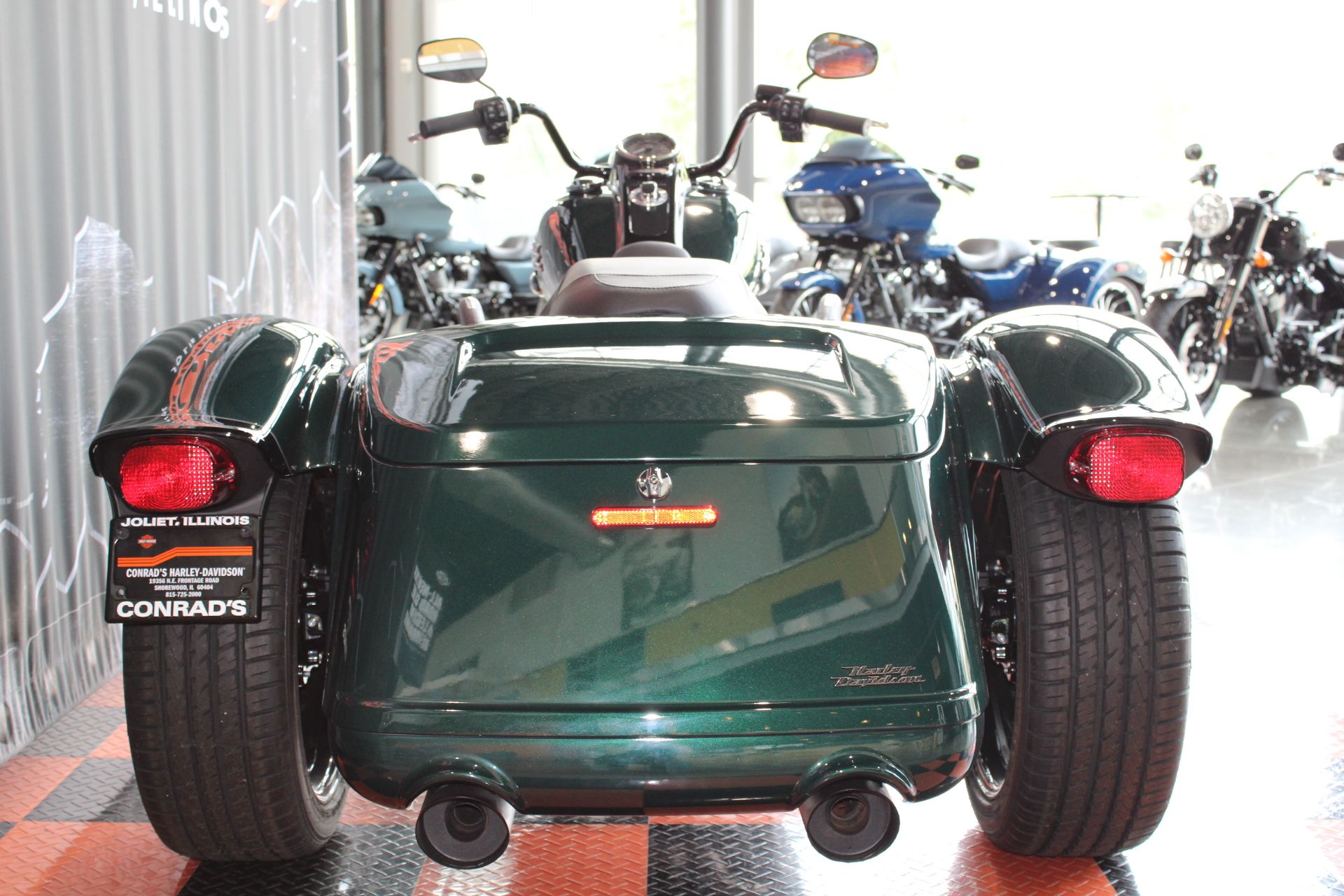 New 2024 Harley-Davidson Freewheeler® Alpine Green / Vivid Black