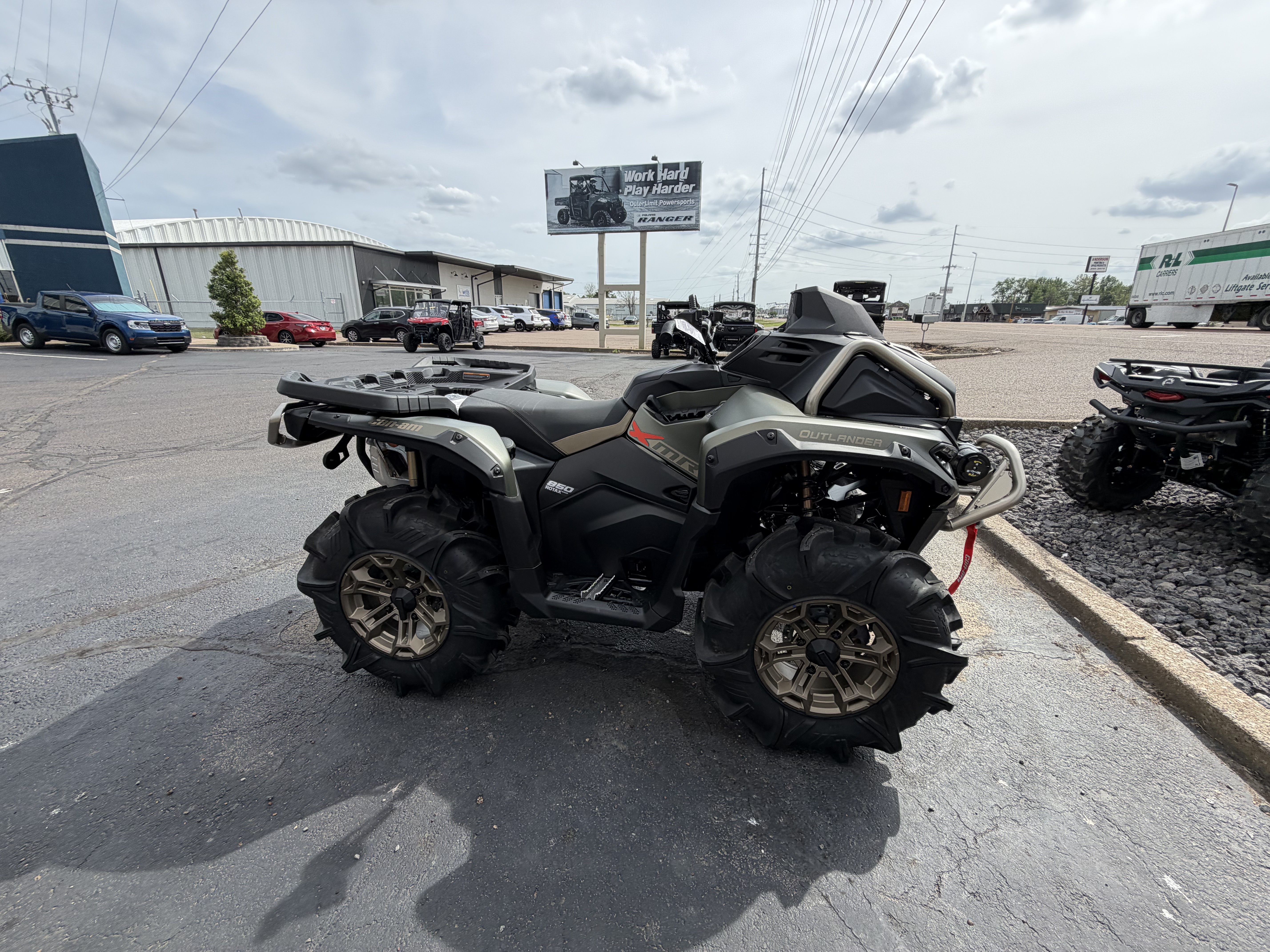 New 2026 Can Am Outlander X MR 1000R Loft Green Satin ATVs In 6000000002 