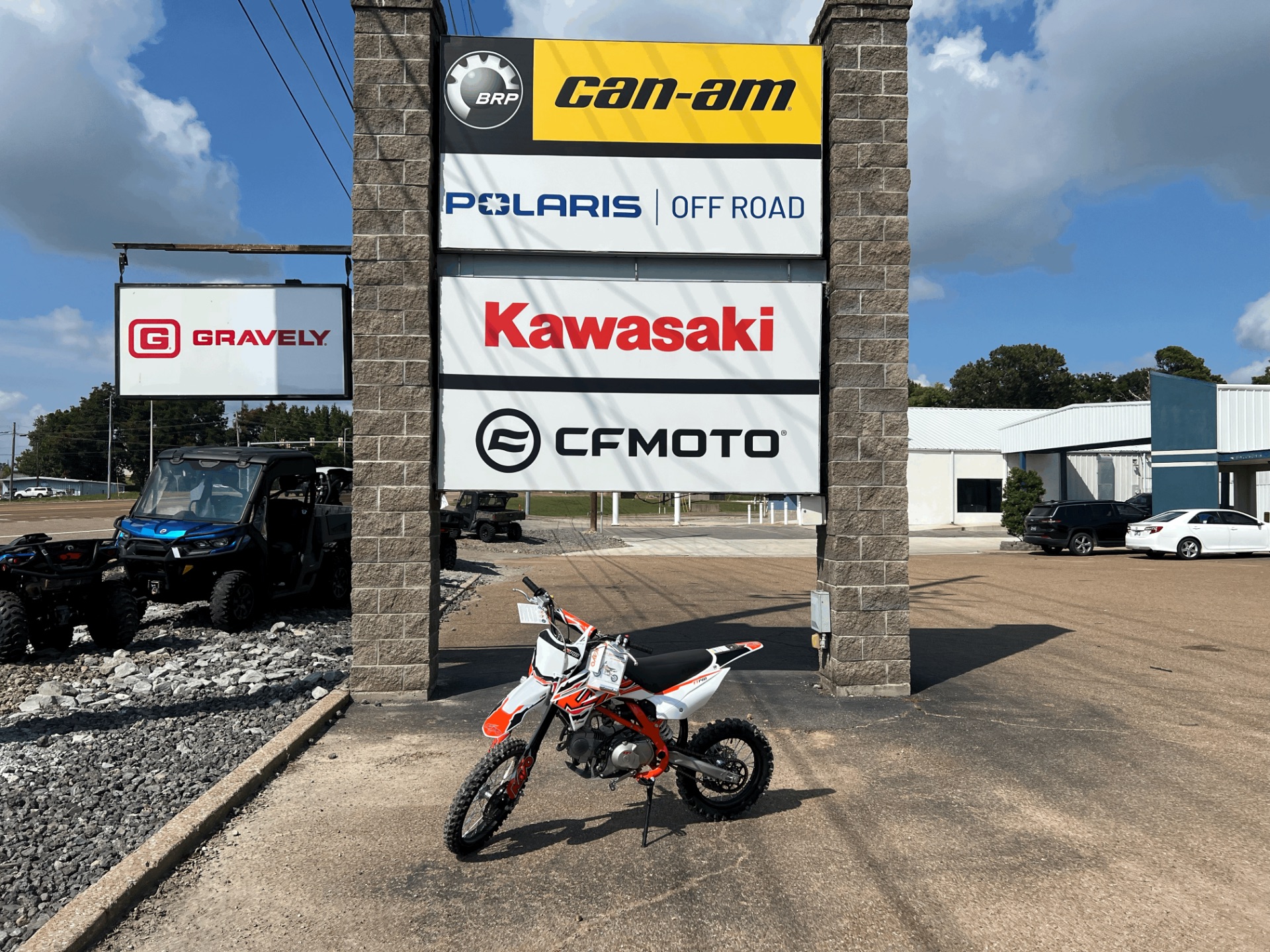 New 2025 Kayo TT 140 White | Motorcycles in Dyersburg TN | KAY000172