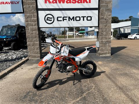 New 2025 Kayo TT 140 White | Motorcycles in Dyersburg TN | KAY000172
