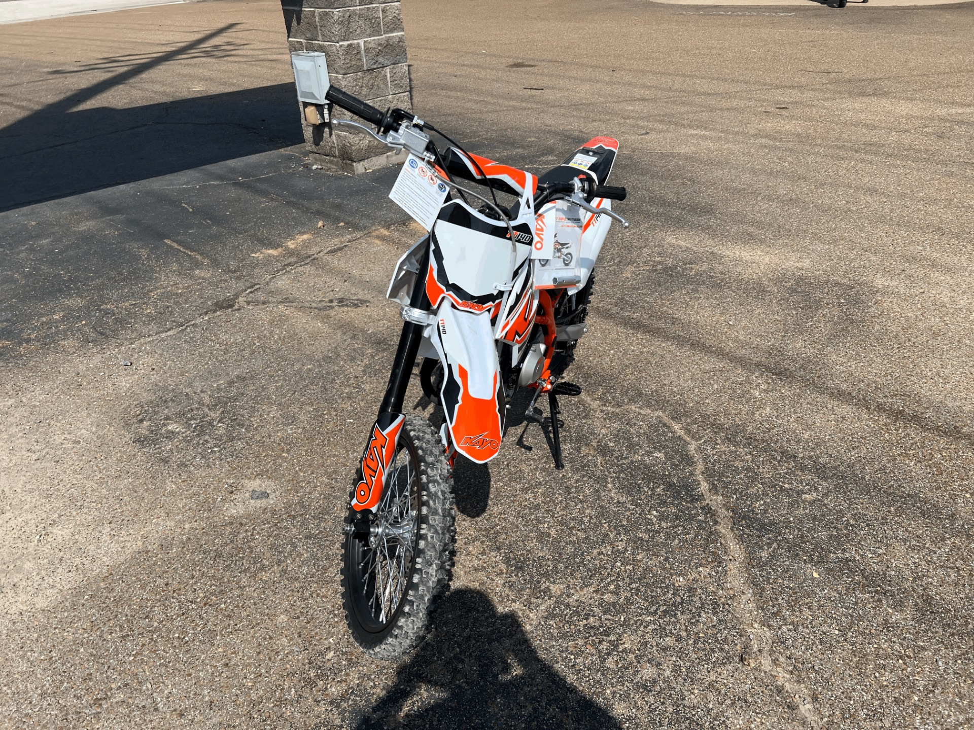 New 2025 Kayo TT 140 White | Motorcycles in Dyersburg TN | KAY000172