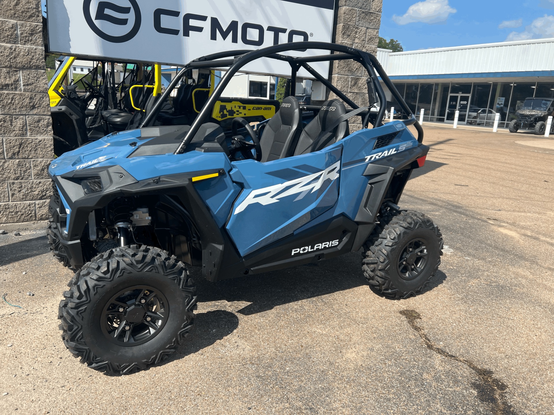 New 2025 Polaris RZR Trail S 900 Sport Zenith Blue | Utility