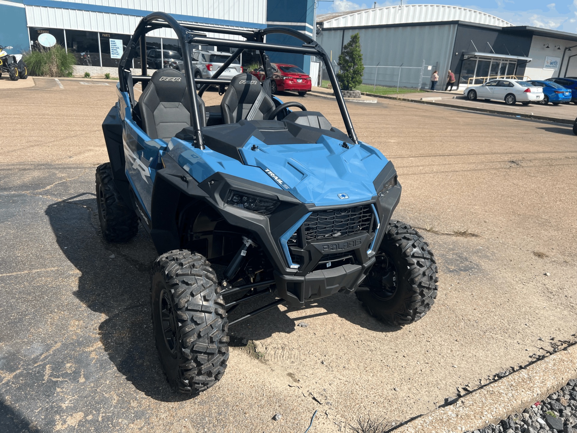 New 2025 Polaris RZR Trail S 900 Sport Zenith Blue | Utility