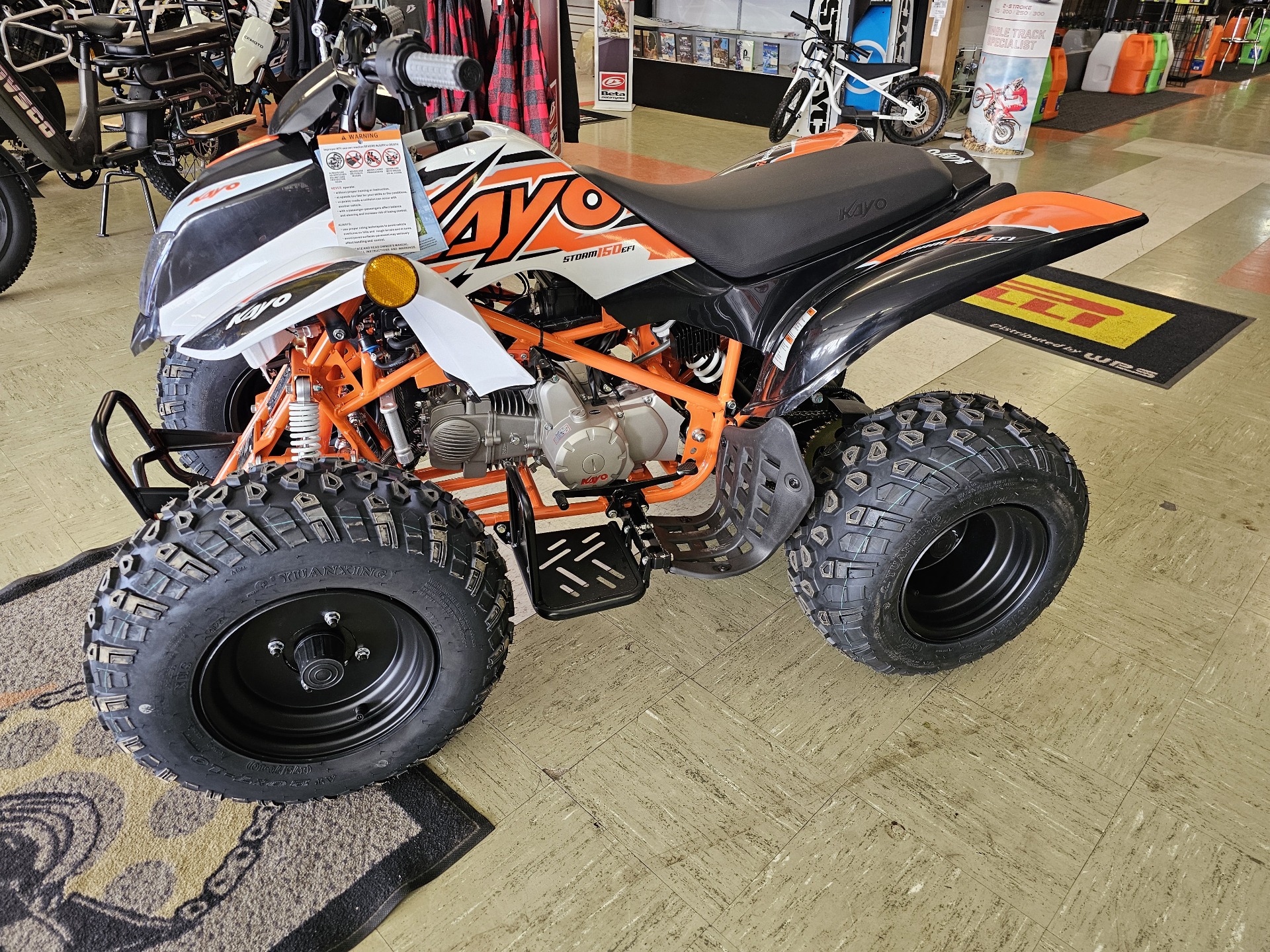 New 2025 Kayo Storm 150 EFI, Yreka CA | Specs, Price, Photos