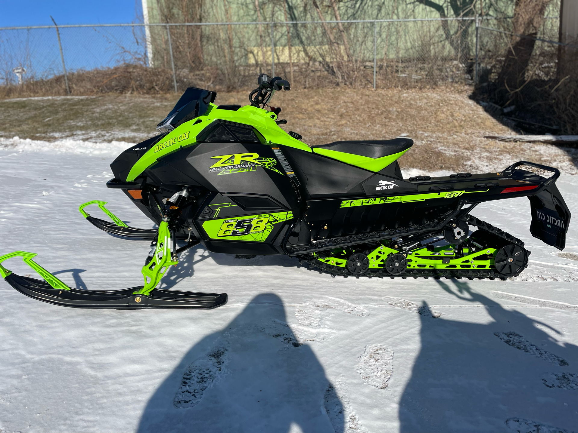 New 2025 Arctic Cat ZR 858 Sno Pro 137 ES Snowmobiles in Edgerton
