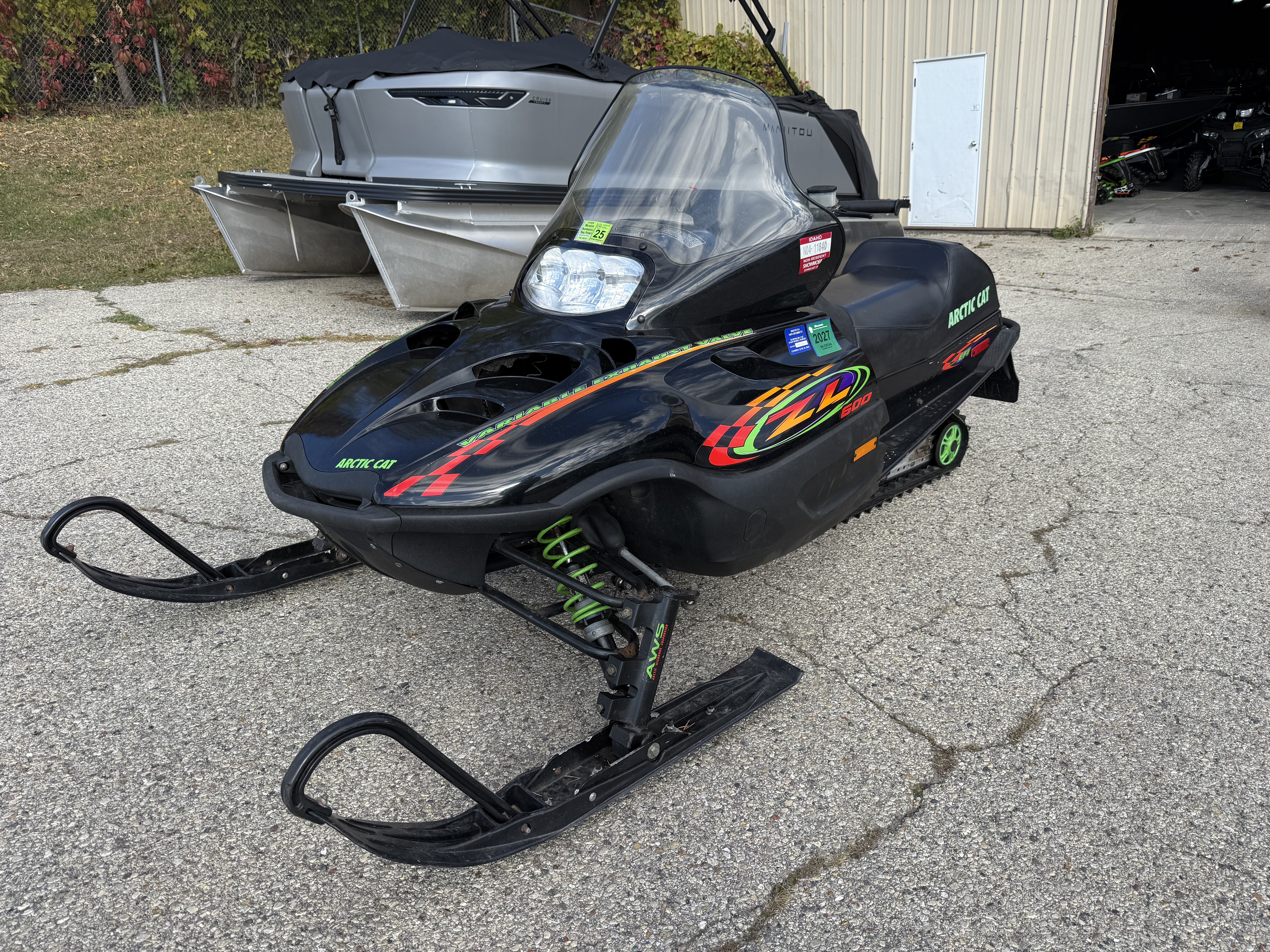 Used 2001 Arctic Cat ZL® 600 EFI Snowmobiles in Edgerton, WI