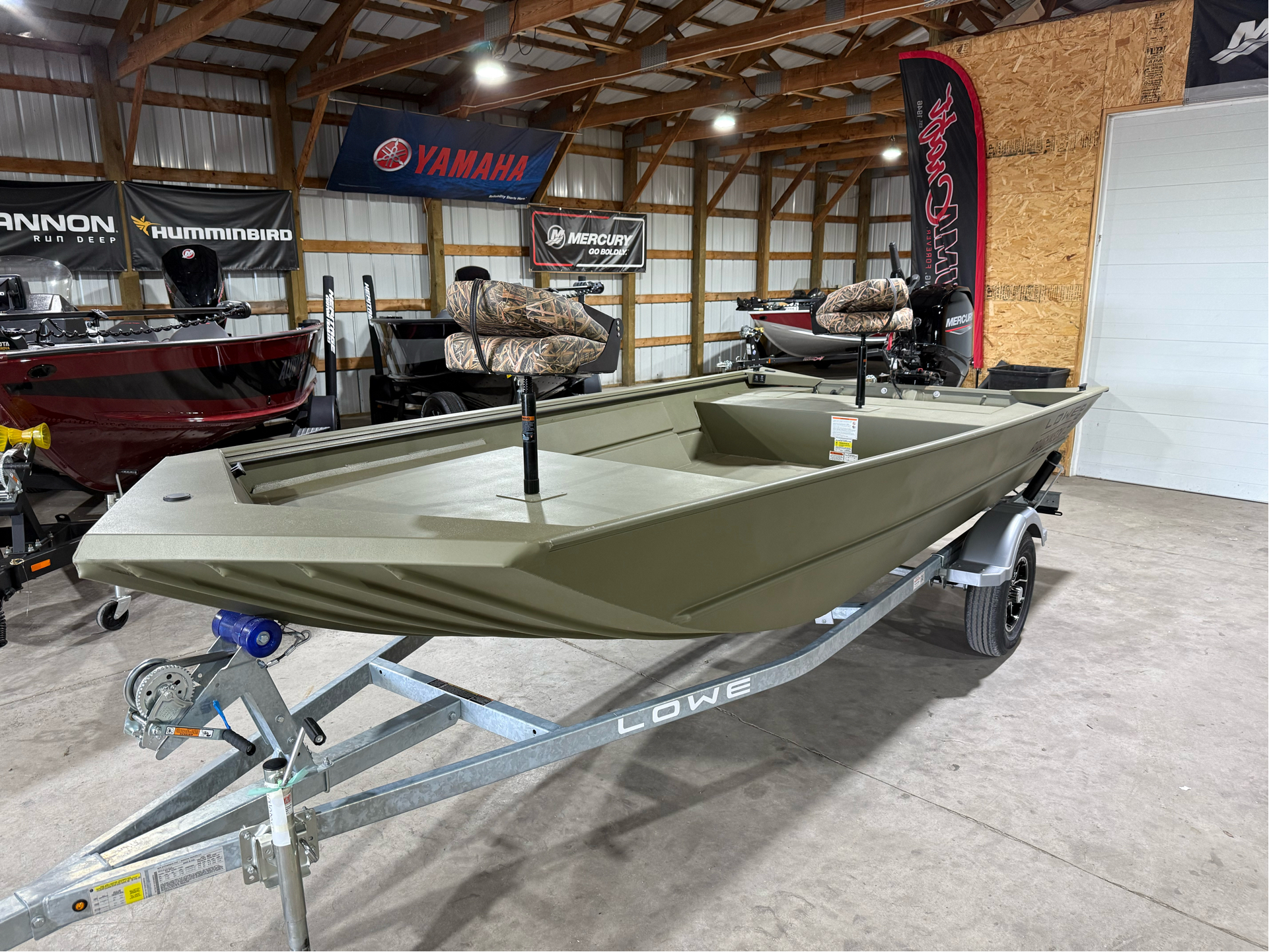 New 2025 Lowe Roughneck 1660 Power Boats Outboard in Edgerton, WI