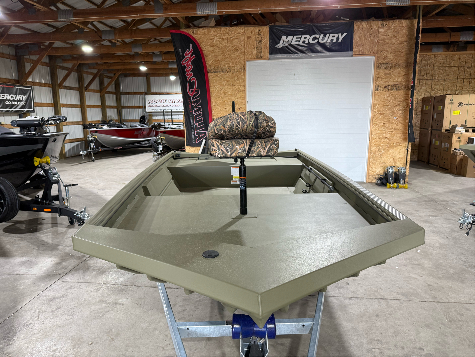 New 2025 Lowe Roughneck 1660 Power Boats Outboard in Edgerton, WI