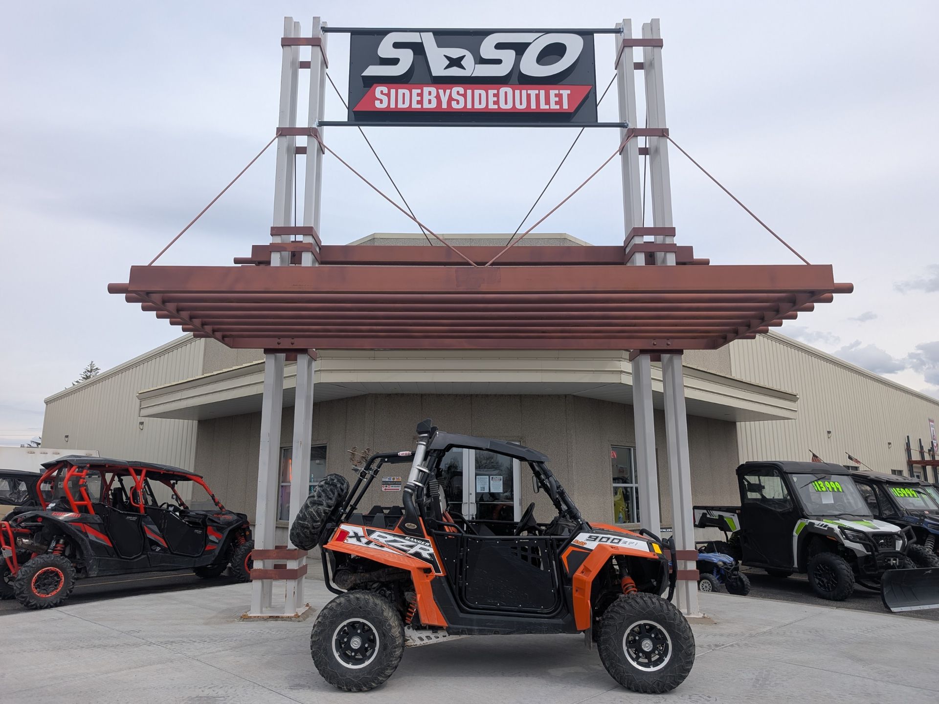 Used 2012 Polaris Ranger RZR® XP 900 LE Black / Orange Madness