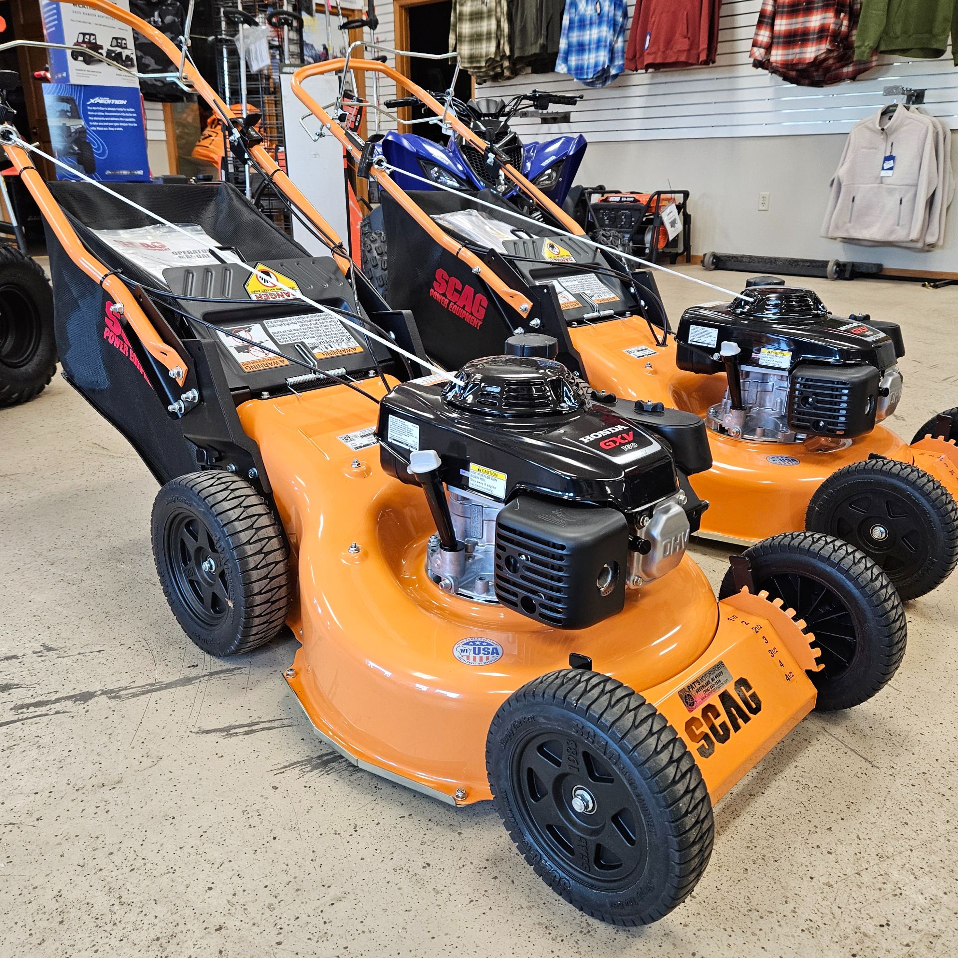 New SCAG Power Equipment SFC-21 21 in. Honda GXV160 Lawn Mowers in