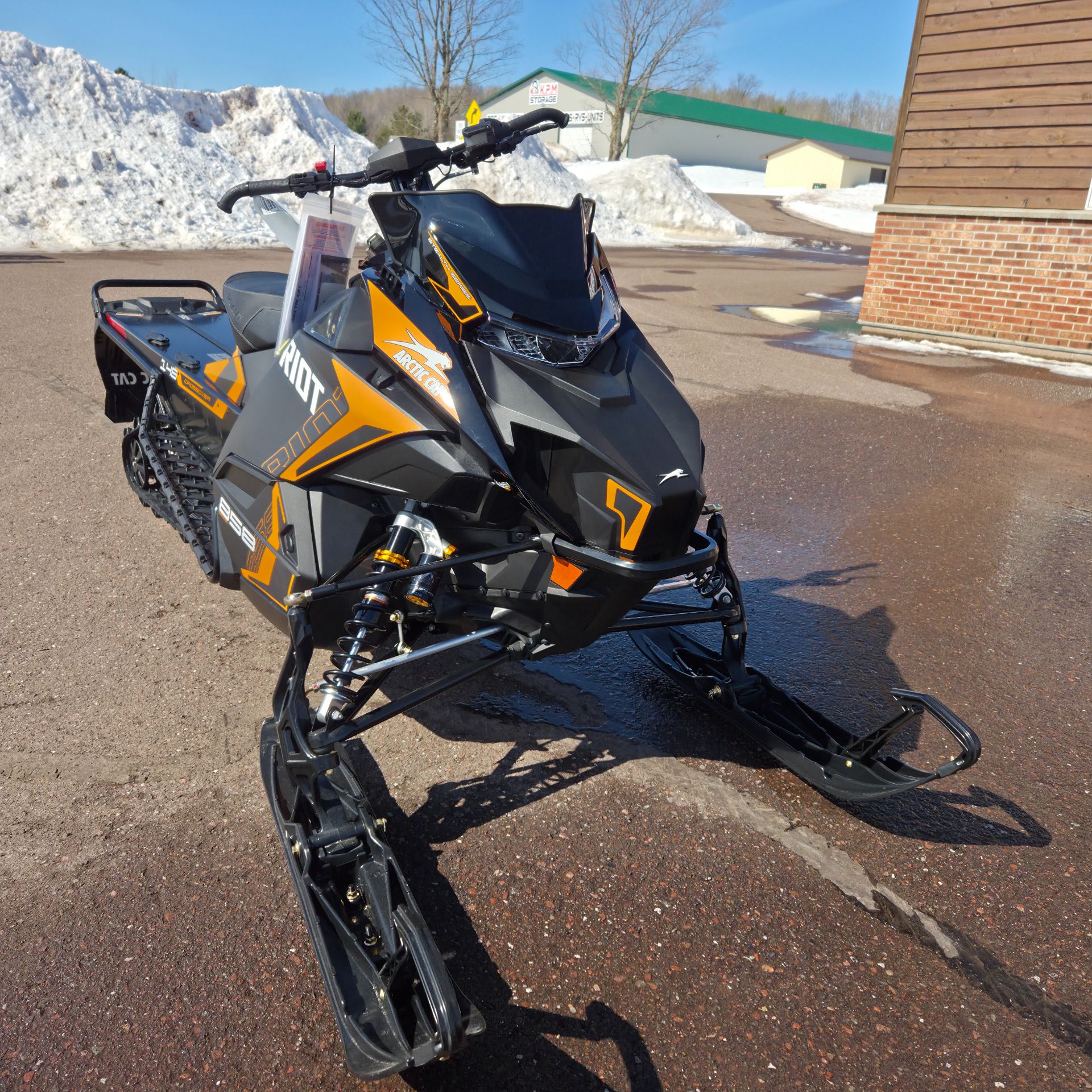 New 2026 Arctic Cat Riot 858 Sno Pro 1.75 ES (Sport Gauge