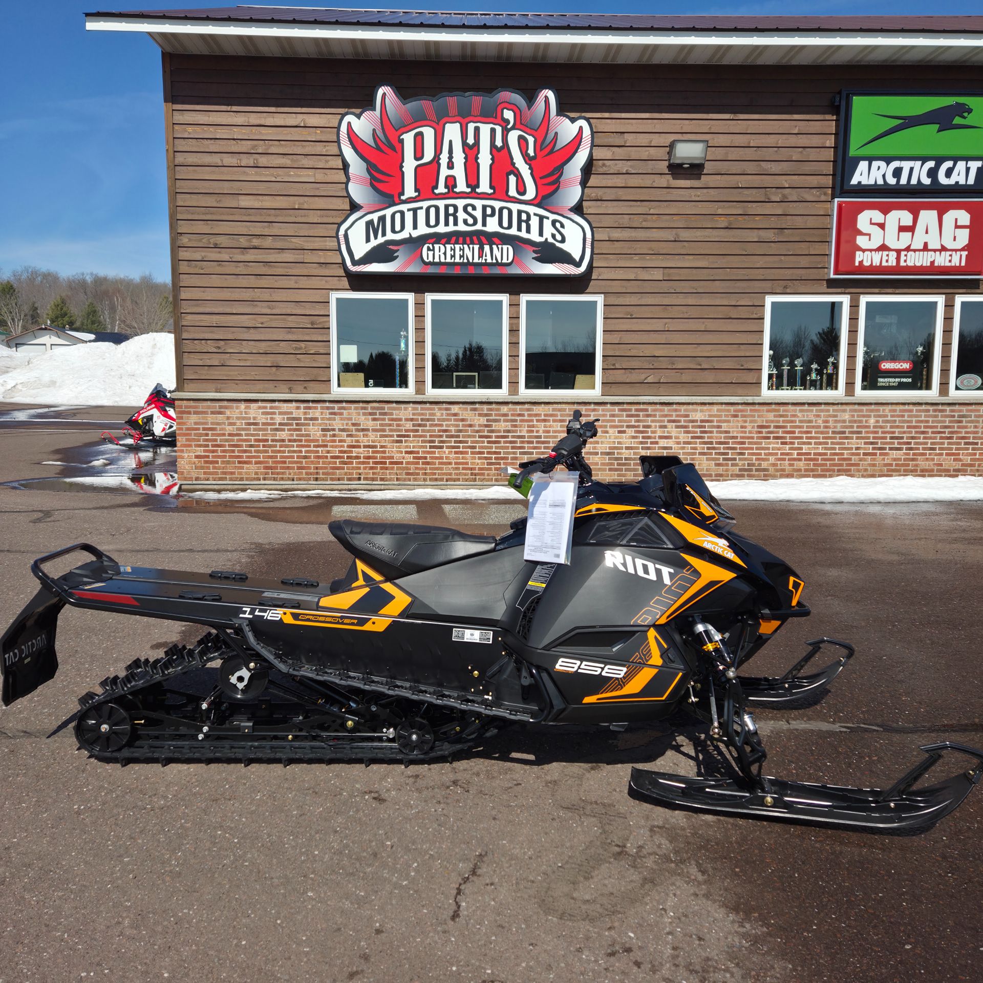 New 2026 Arctic Cat Riot 858 Sno Pro 1.75 ES (Sport Gauge