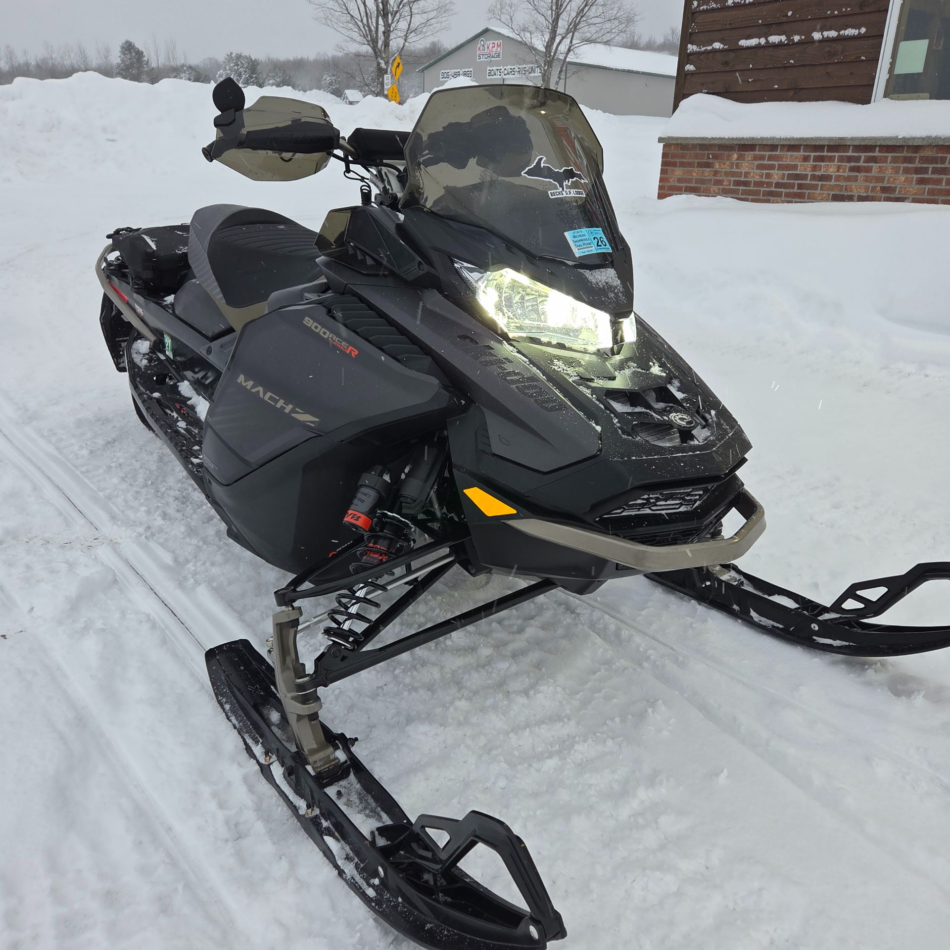 Used 2022 Ski-Doo Mach Z 900 ACE Turbo R ES w/ Smart-Shox, RipSaw