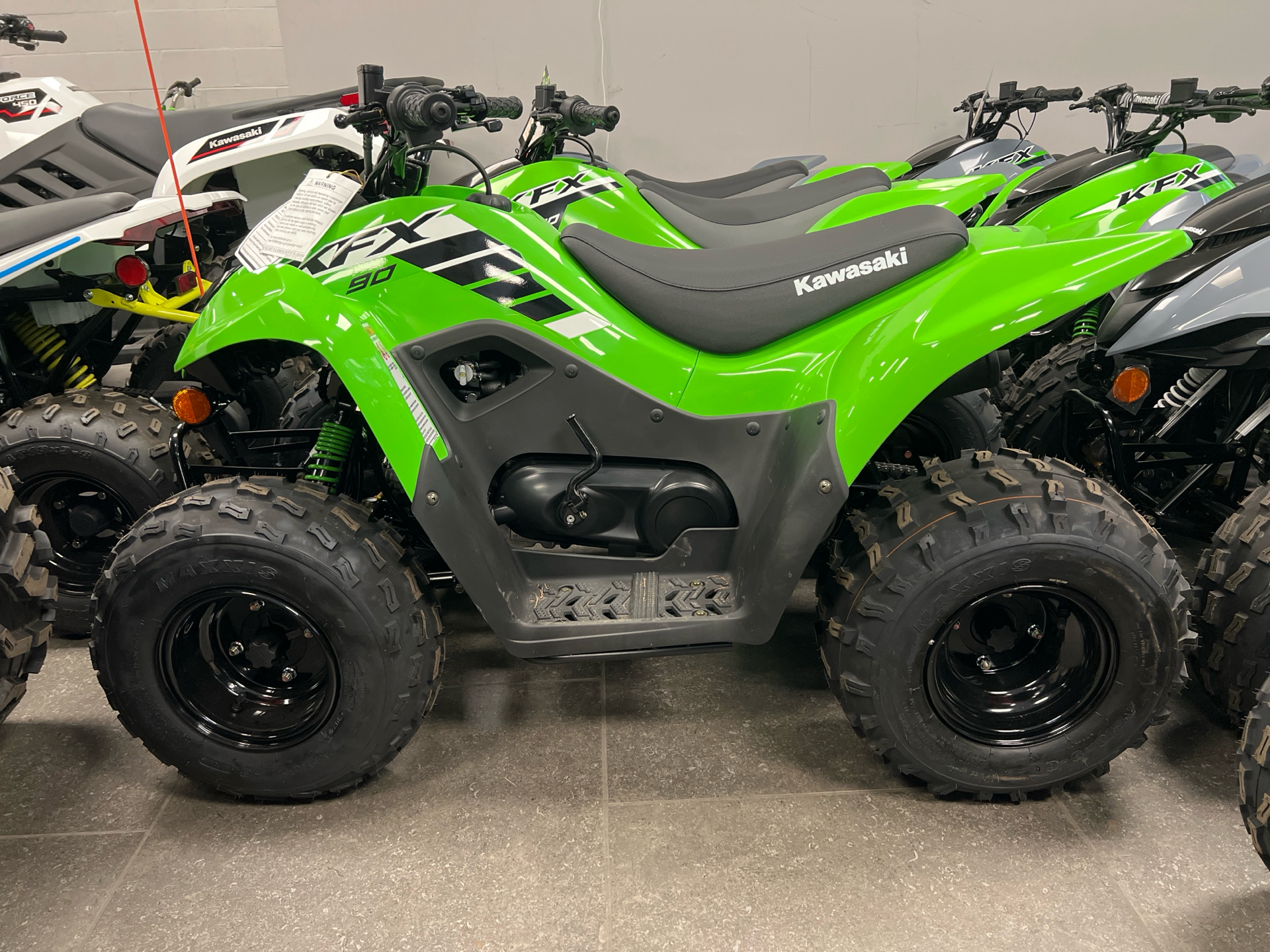 New 2025 Kawasaki KFX 90, Williamson NY | Specs, Price, Photos