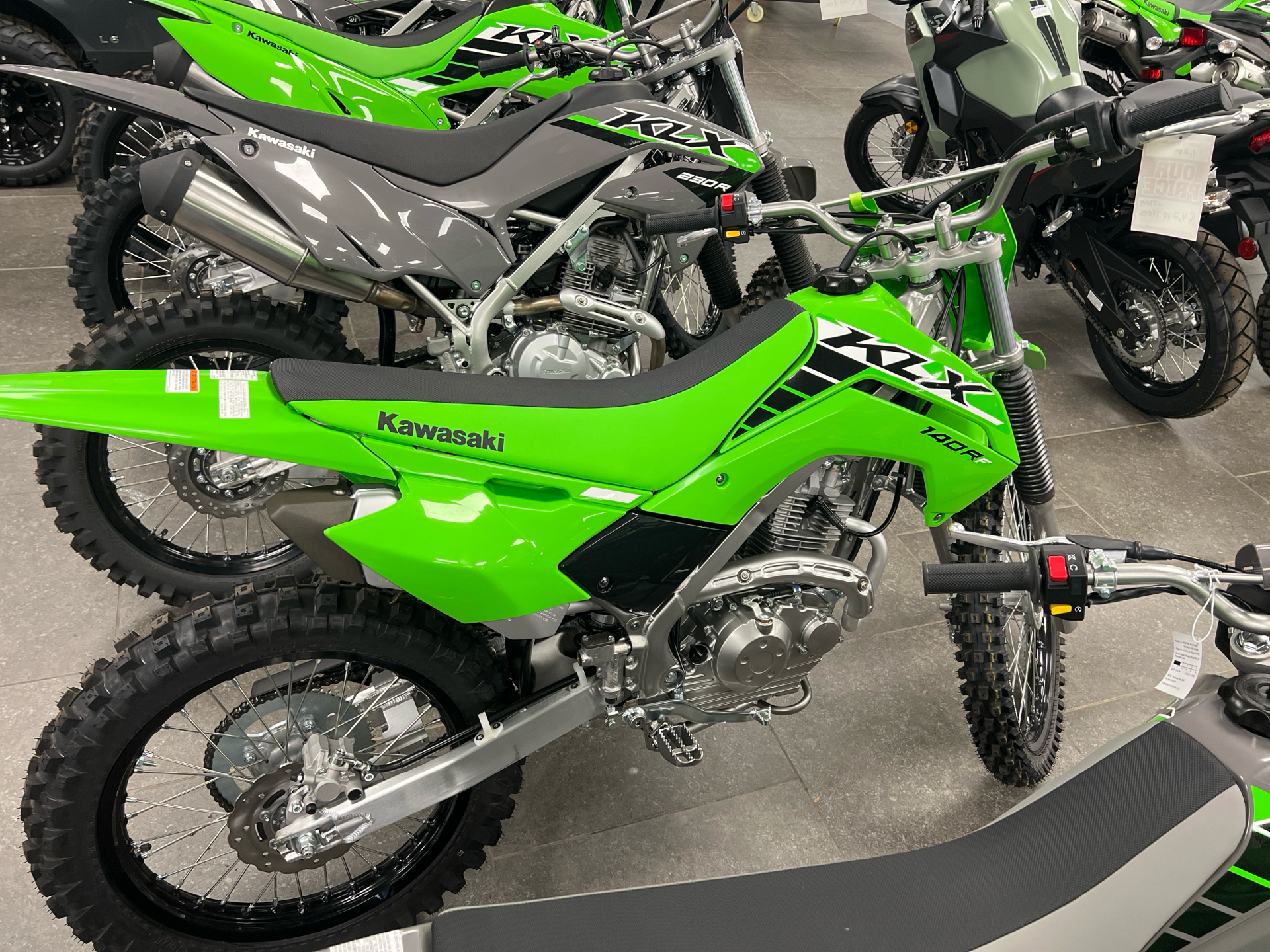 New 2025 Kawasaki KLX 140R F, Williamson NY | Specs, Price