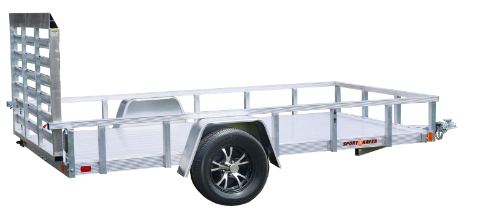 2026 Sporthaven Trailers 6x12 Deluxe - Aluminum Utility
