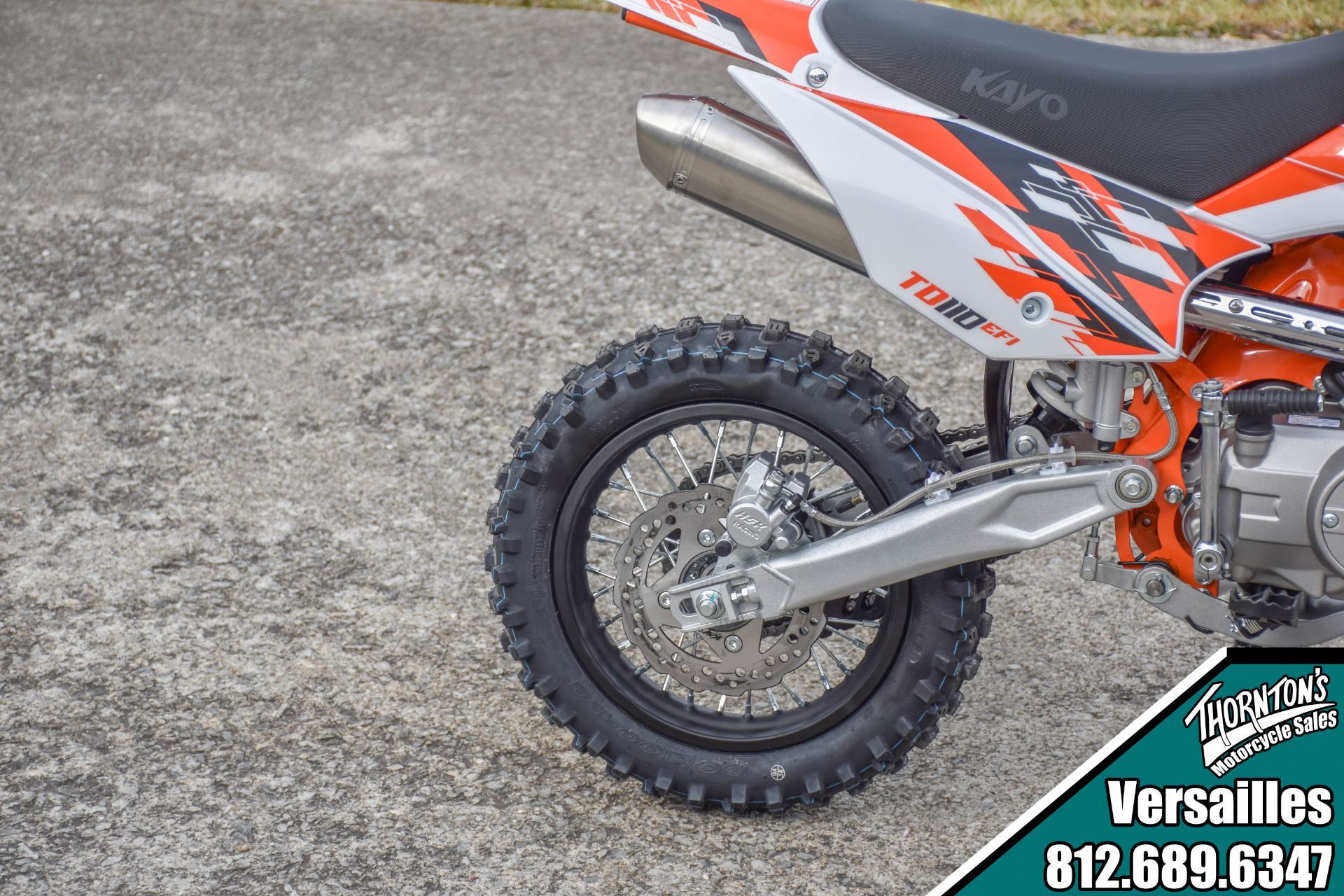 New 2026 Kayo TD 110 EFI, Versailles & Madison IN | Specs, Price