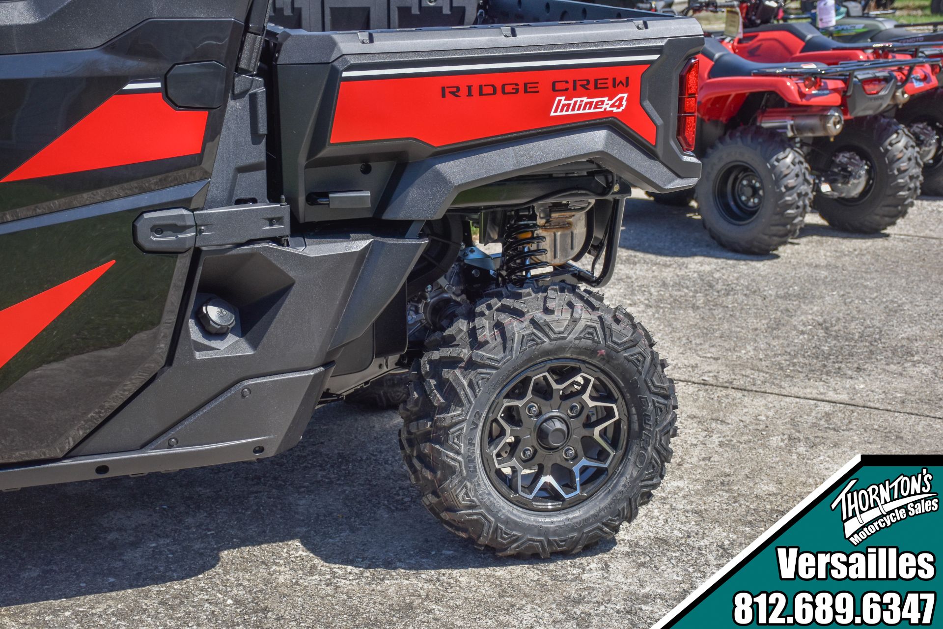 New 2025 Kawasaki RIDGE® CREW HVAC, Versailles & Madison IN