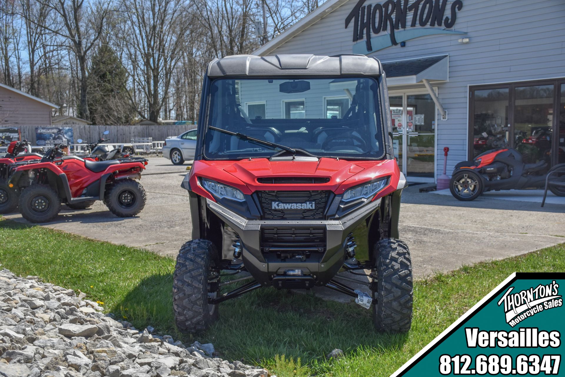 New 2025 Kawasaki RIDGE® CREW HVAC, Versailles & Madison IN