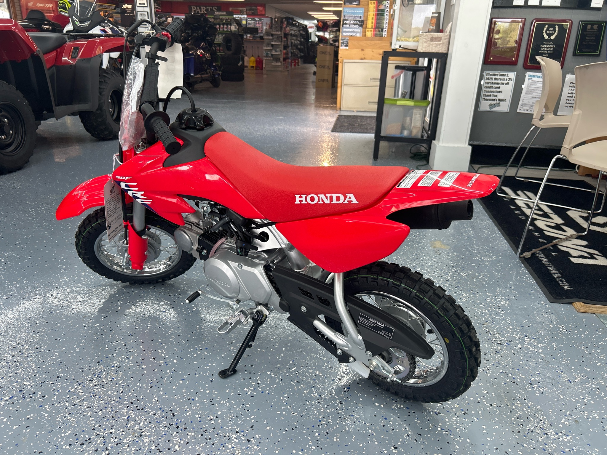 2027 Honda CRF50F 4