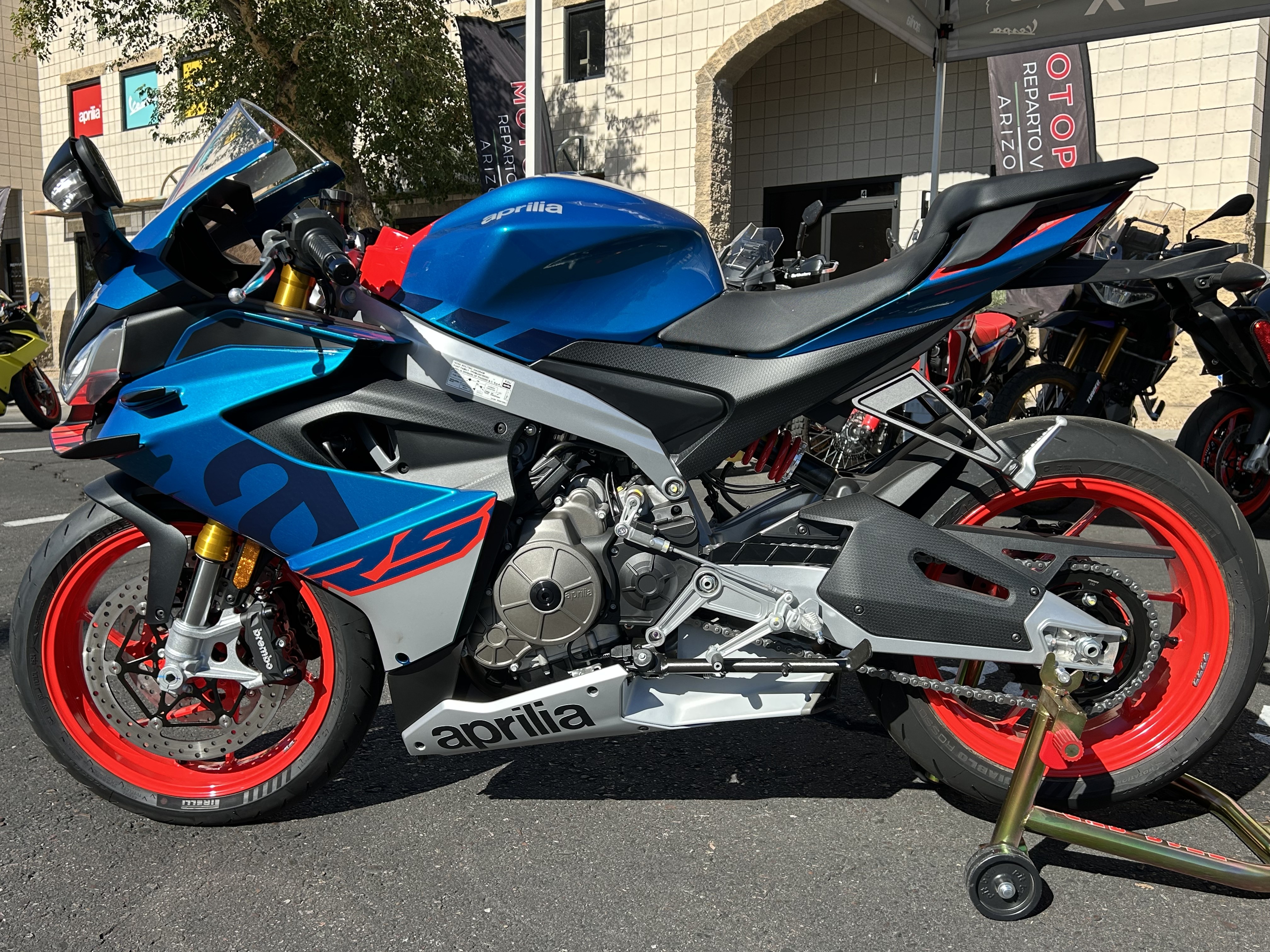 New 2026 Aprilia RS 660, Chandler AZ | Specs, Price, Photos | Blue