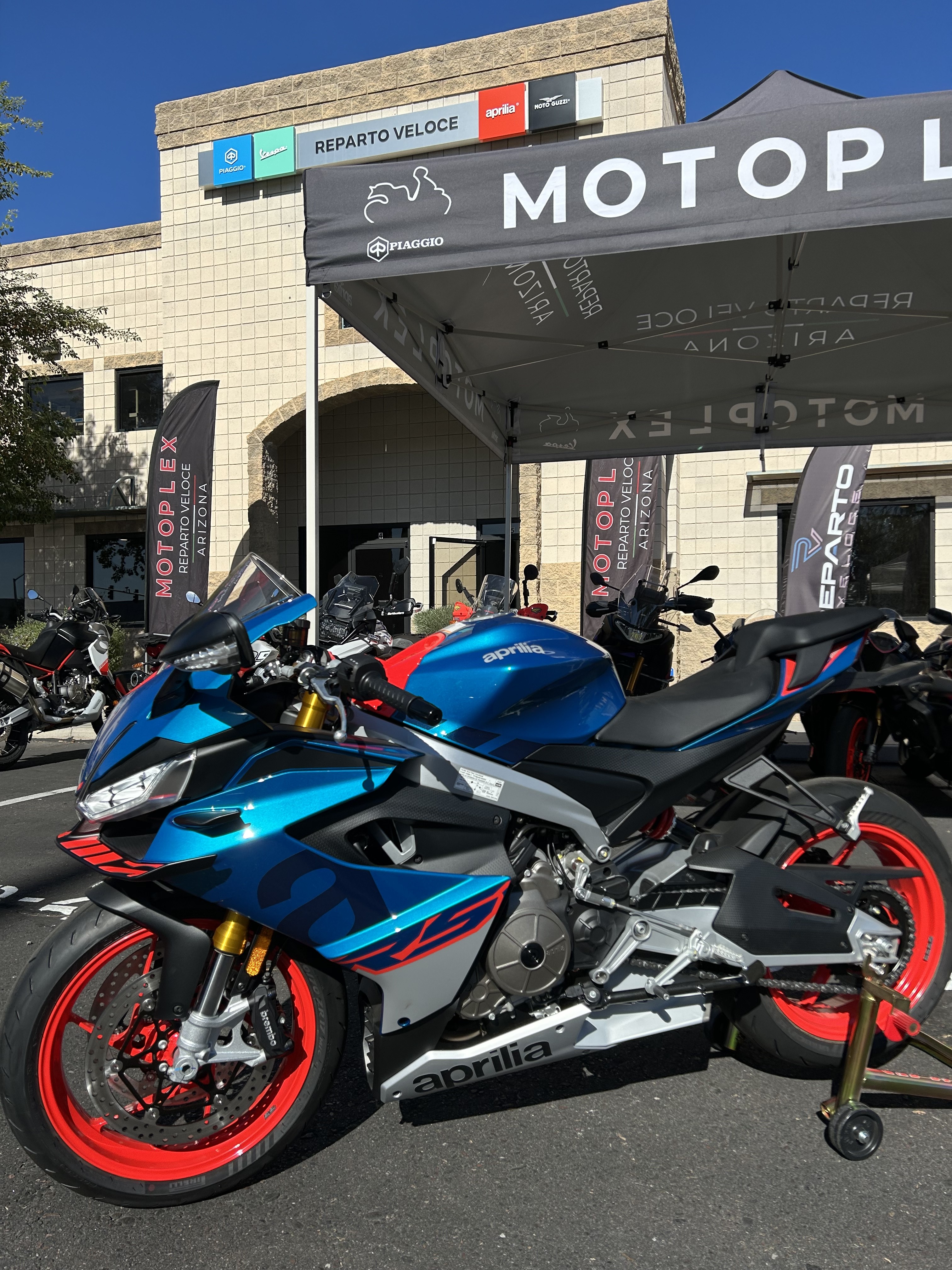 New 2026 Aprilia RS 660, Chandler AZ | Specs, Price, Photos | Blue