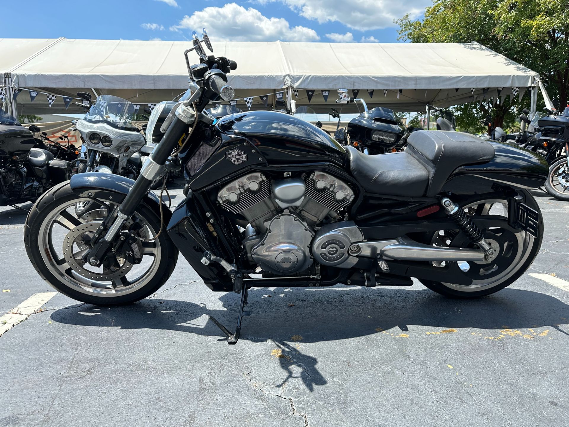 Used 2013 Harley-Davidson V-Rod Muscle® Vivid Black | Motorcycles in Mobile  AL | AT807243, image size:1920x1440