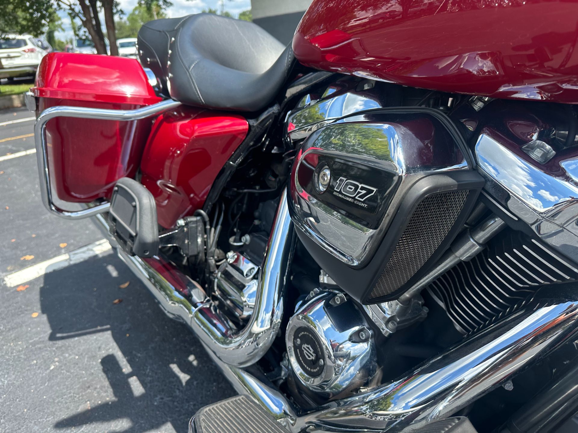 Used 2021 Harley-Davidson Road King® Billiard Red Motorcycles in