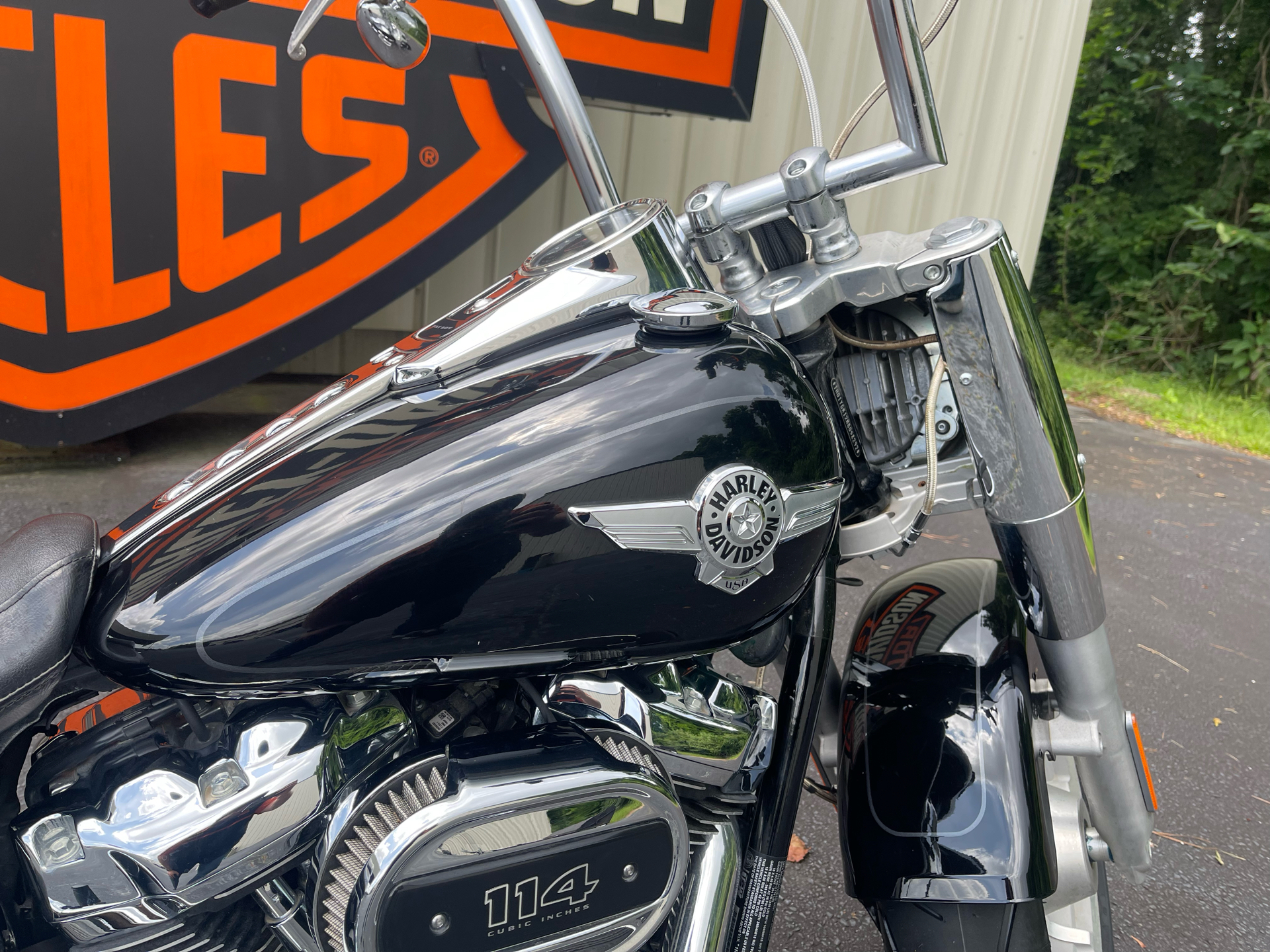 2021ファットボーイ114 Cubic Inches 純正エアクリーナーカバー