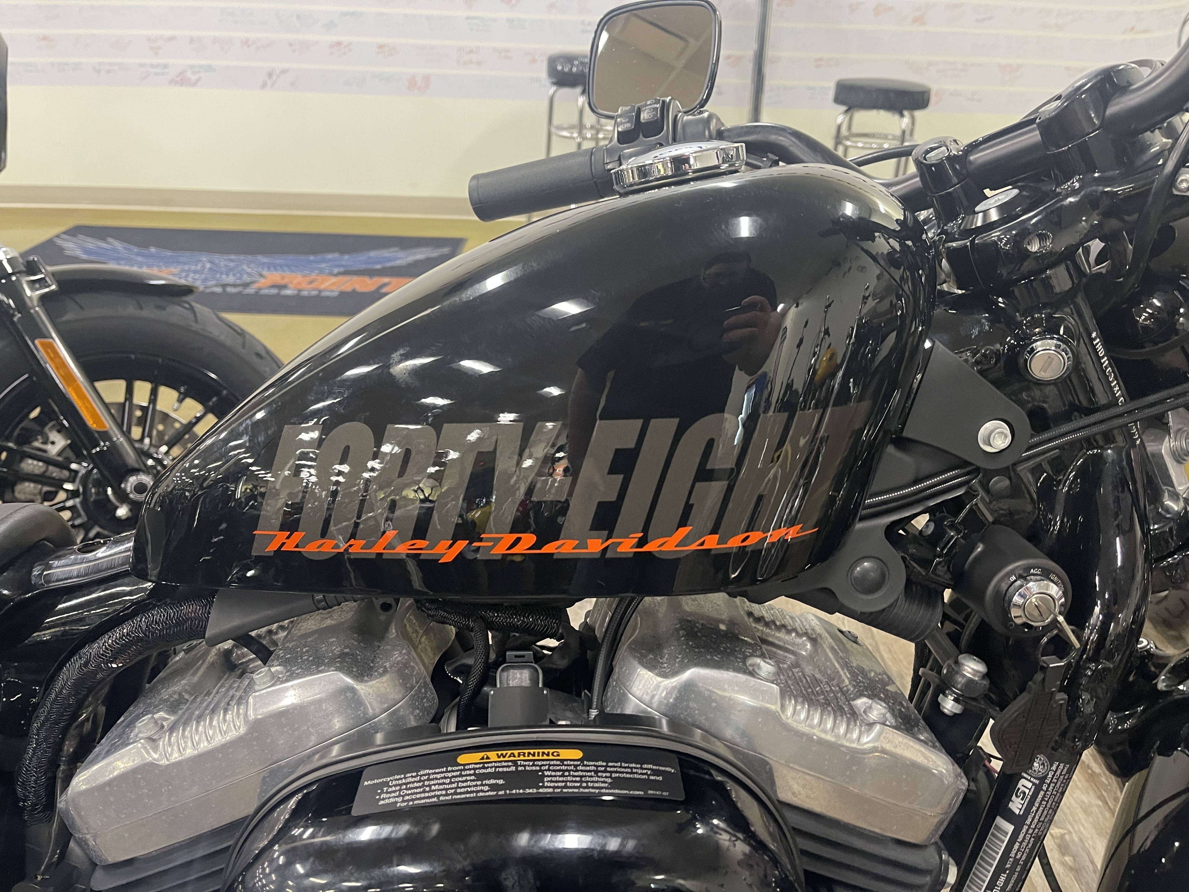 Used 2015 Harley-Davidson Forty-Eight® Vivid Black | Motorcycles