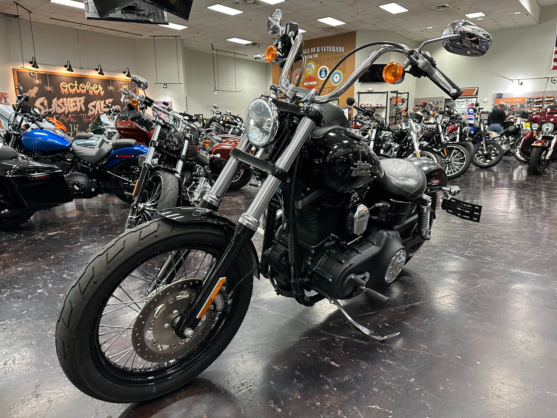 Used 2017 Harley-Davidson Street Bob® Vivid Black Motorcycles in