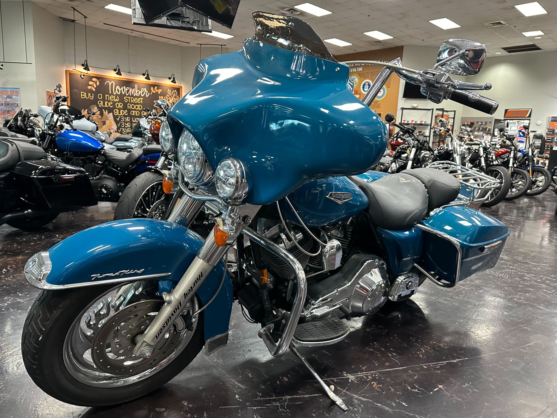 Blue 2007 Hd Road King 2007 Road King Value New 2025 Harley