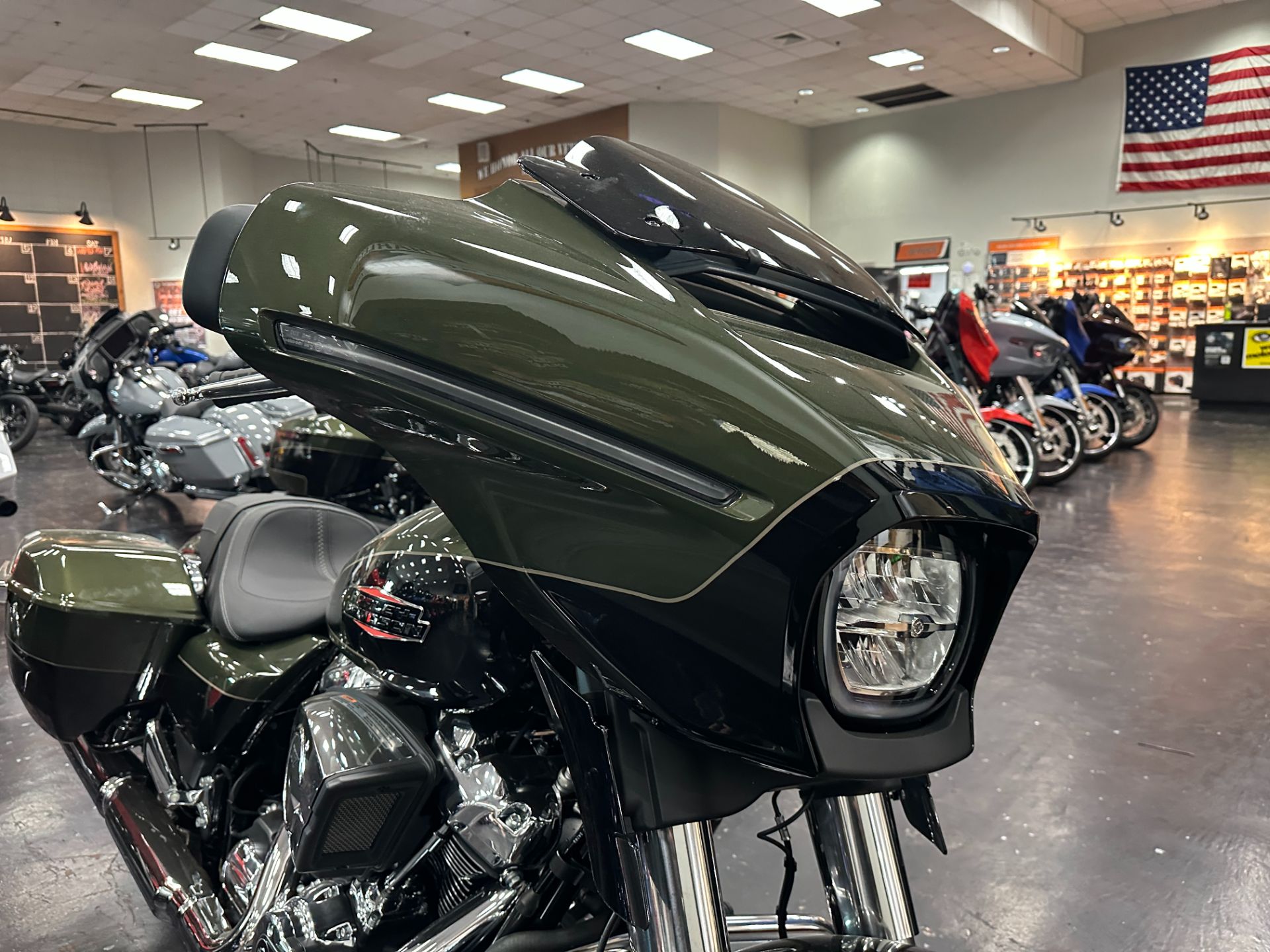 New 2026 Harley-Davidson Street Glide® Olive Steel Metallic