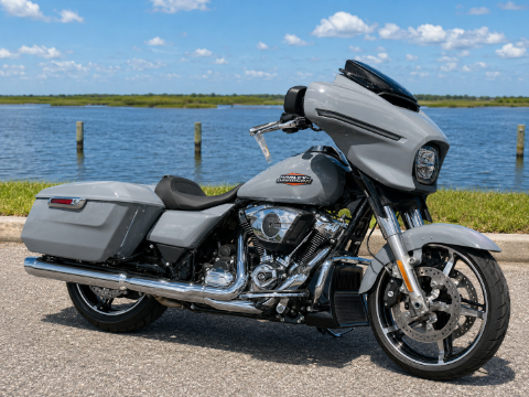 New 2026 Harley-Davidson Street Glide® Dark Billiard Gray Chrome
