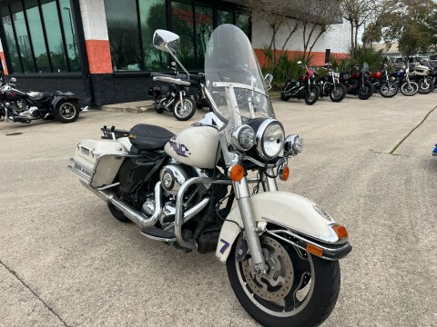 Used 2013 Harley-Davidson Police Road King® Birch White