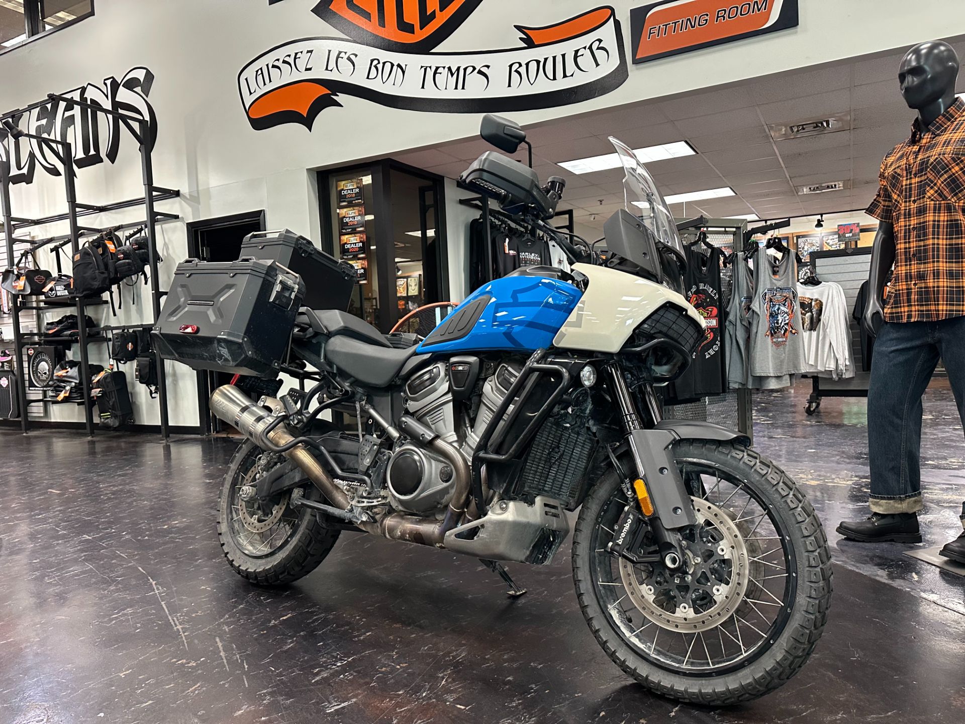 Used 2022 Harley-Davidson Pan America™ 1250 Special Fastback Blue