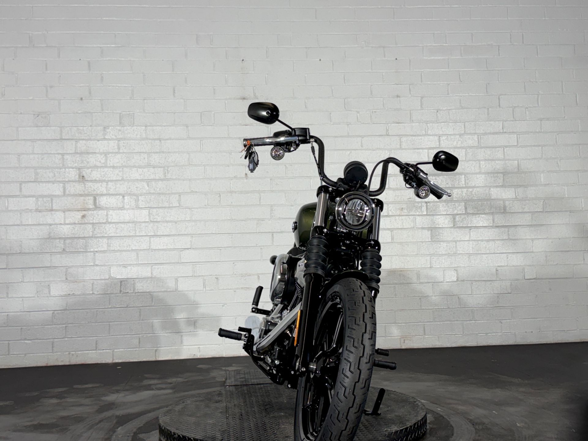 New 2026 Harley-Davidson Street Bob® Olive Steel Metallic Chrome