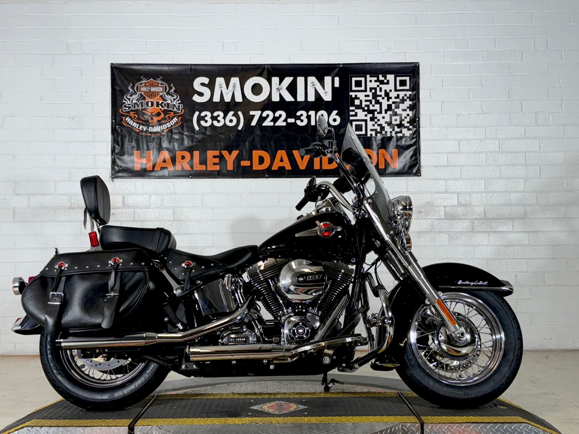 Used 2017 Harley-Davidson Heritage Softail® Classic Vivid Black