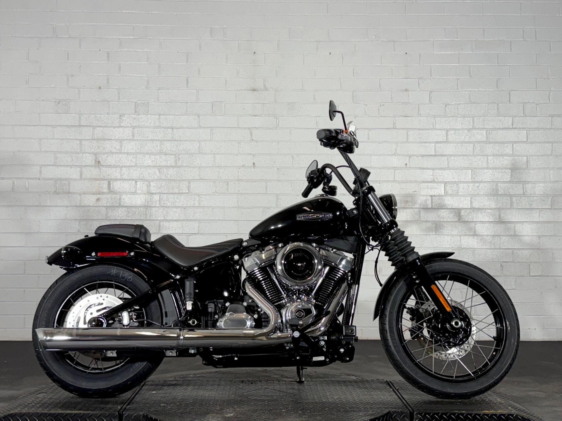 New 2026 Harley-Davidson Street Bob® Vivid Black Chrome Two-Up