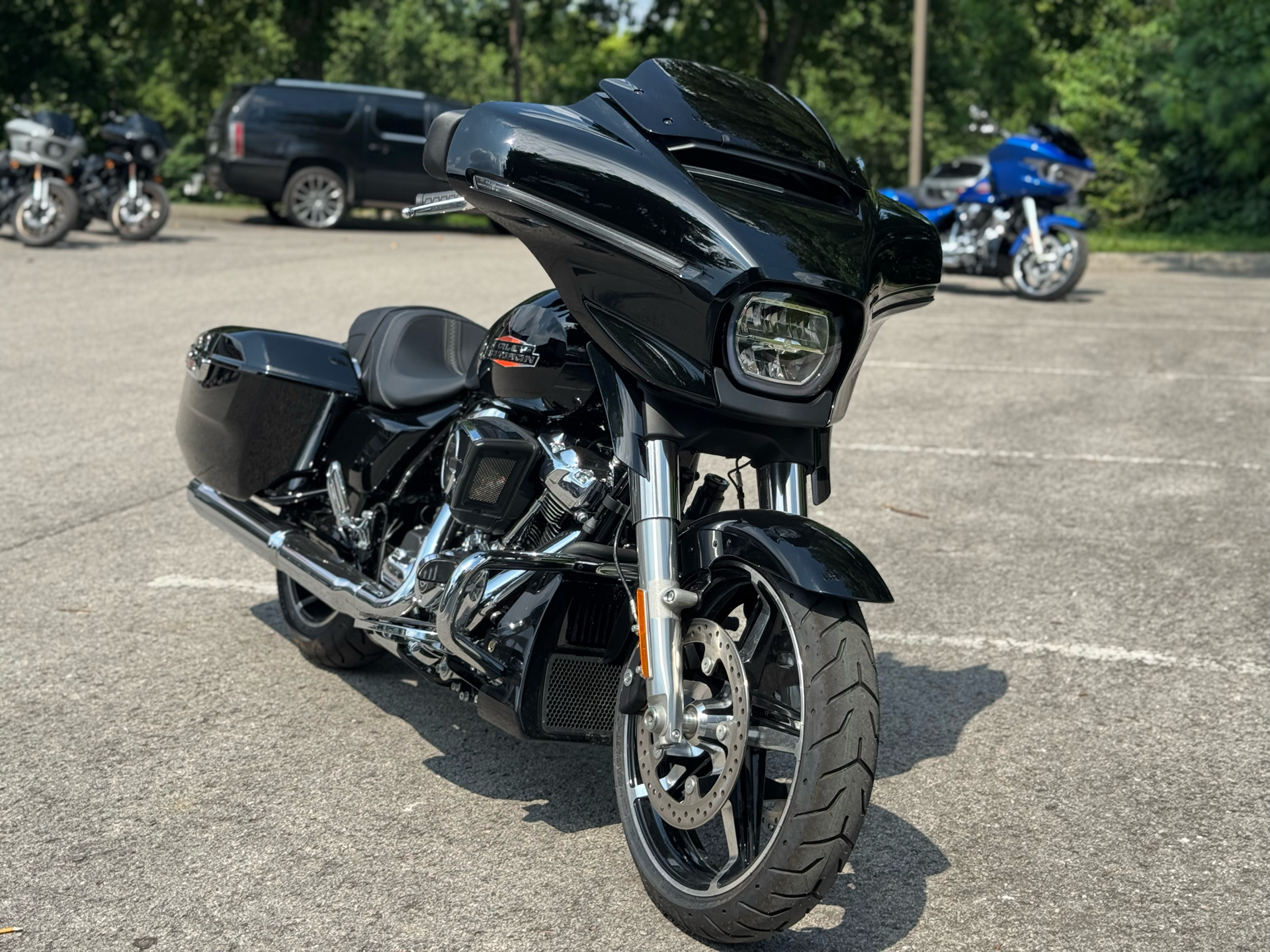 New 2025 Harley-Davidson Street Glide® Vivid Black (Chrome Finish