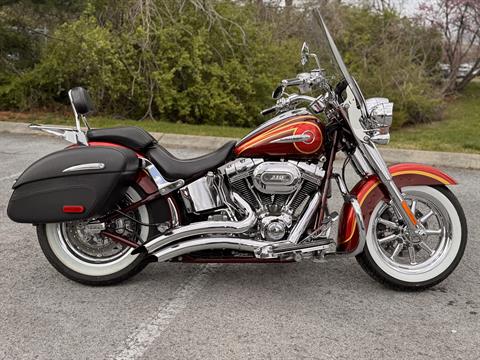 Used 2014 Harley-Davidson CVO™ Softail® Deluxe Crimson Red Sunglo