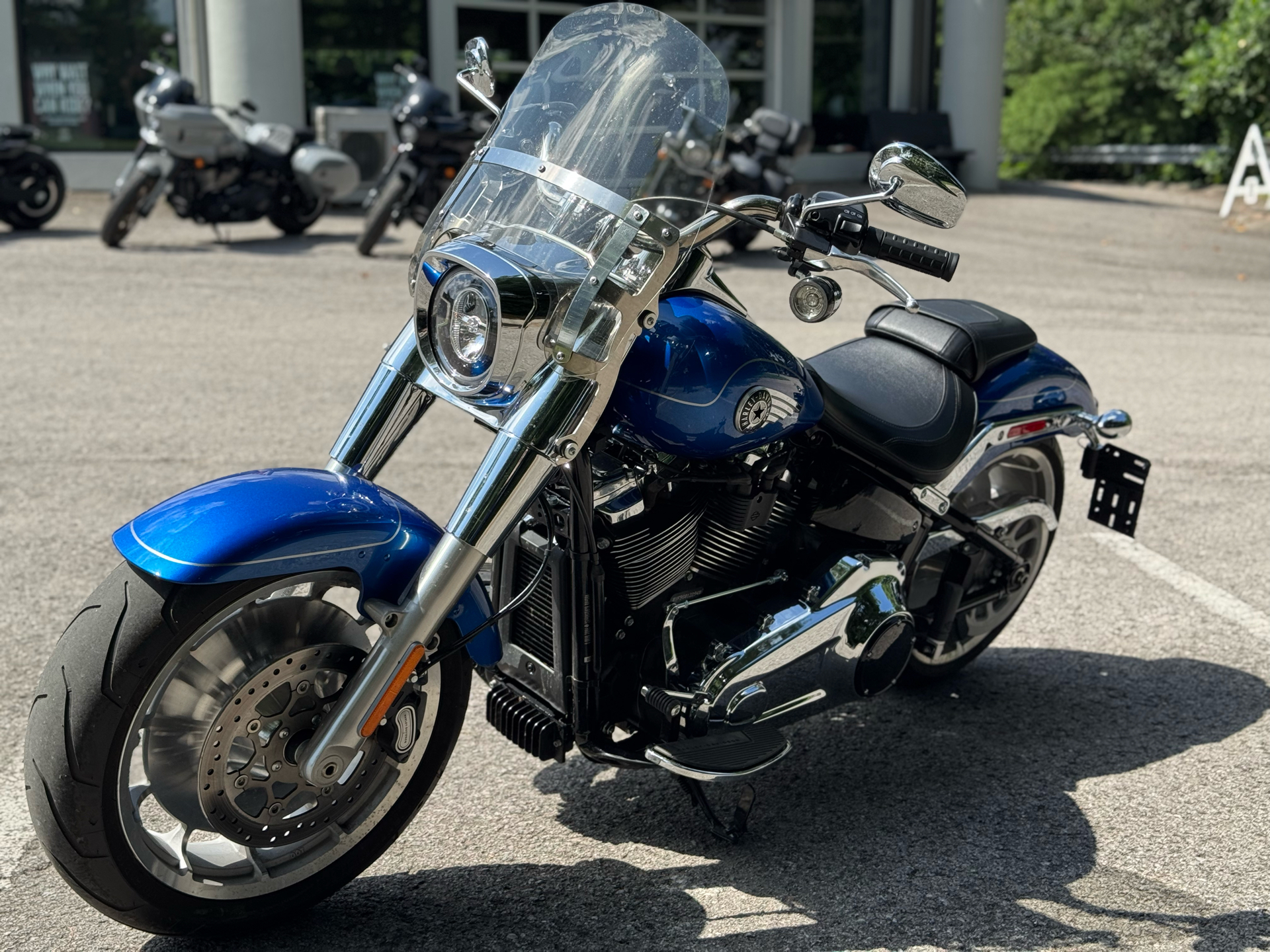 Certified Pre-Owned 2025 Harley-Davidson Fat Boy® Blue Burst