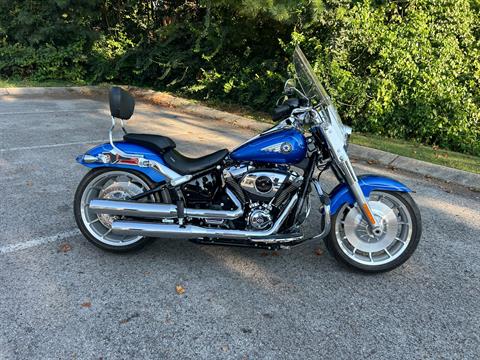 Certified Pre-Owned 2025 Harley-Davidson Fat Boy® Blue Burst
