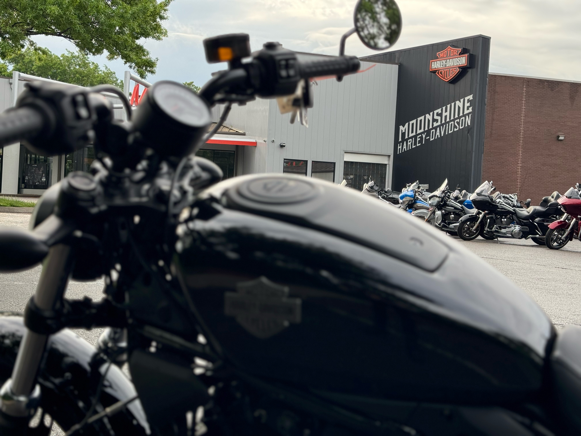【USA製】00s Harley-Davidson タンクトップ 鬼フェード 黒 Harley Davidson - 【00s鬼フェード】ハーレーダビッドソン スミ