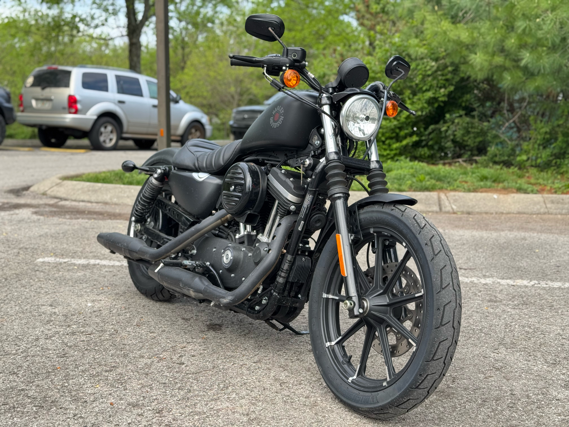 HARLEY-DAVIDSON 883R ブラックタンク Gastank Gas Tank Harley Davidson Sportster 883 1200 Iron