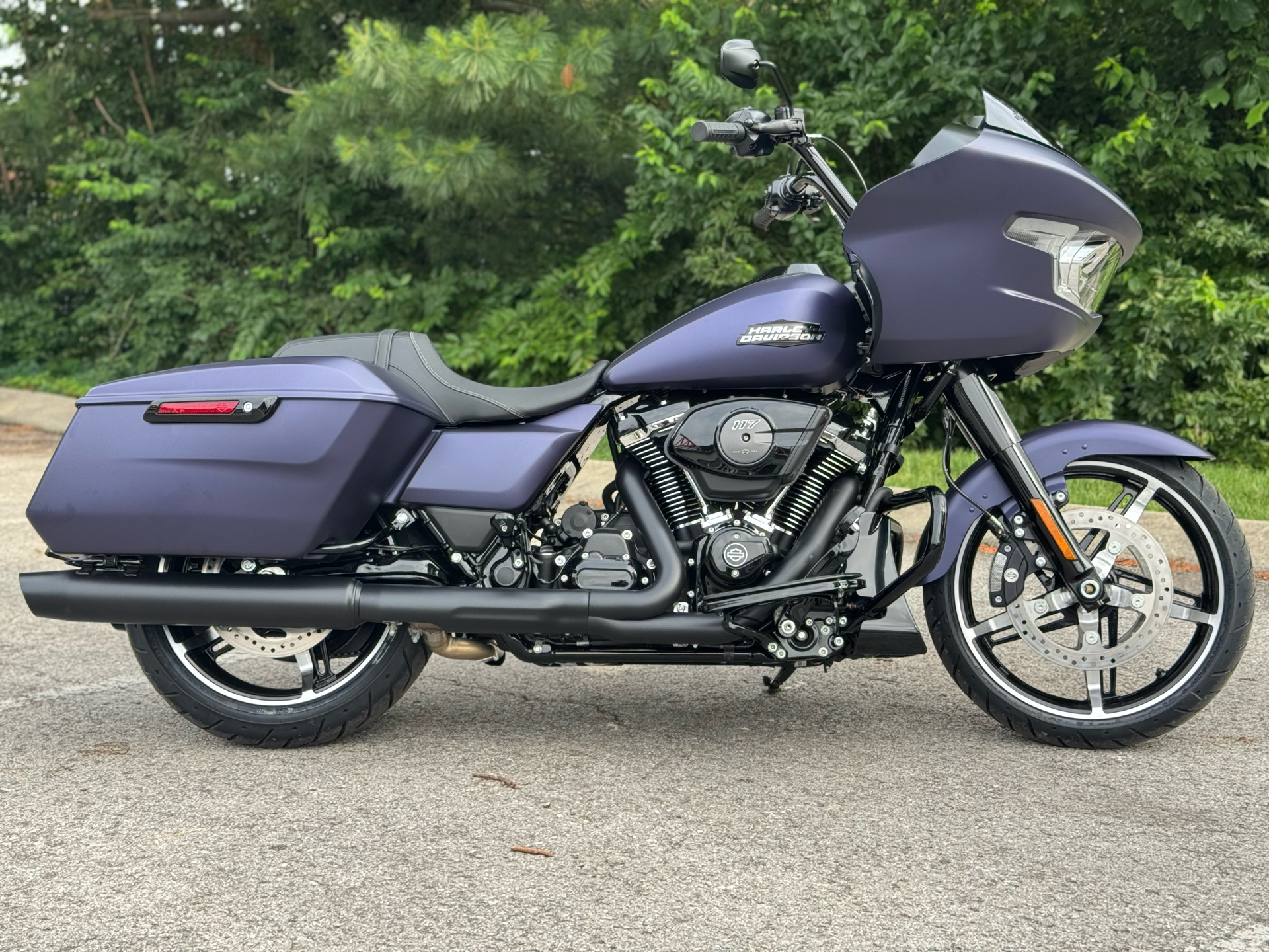 New 2025 Harley-Davidson Road Glide® Purple Abyss Denim (Black