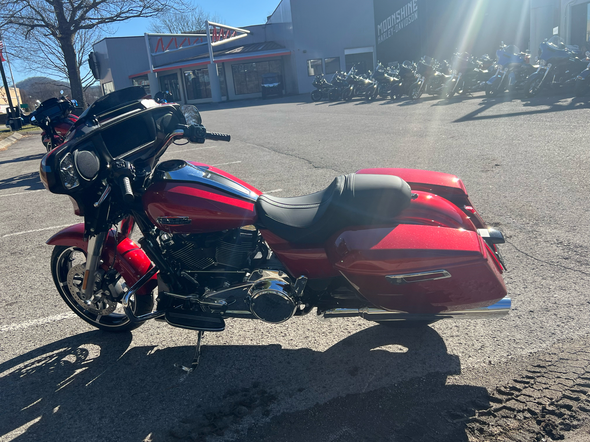 New 2025 Harley-Davidson Street Glide® Brilliant Red (Chrome